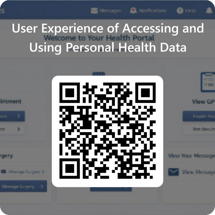 Mobile survey QR code